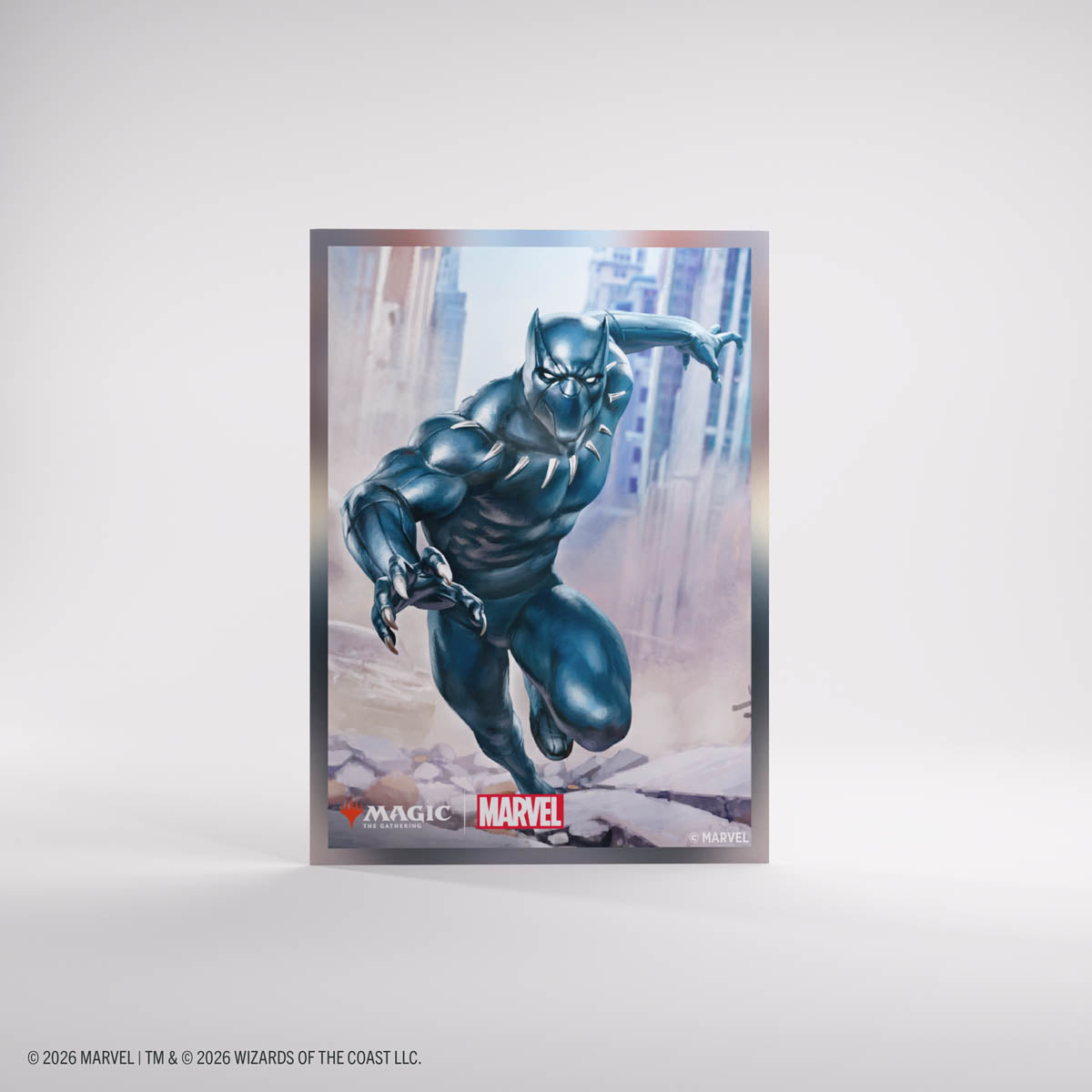 Gamegenic Standard Marvel Super Heroes Art Sleeves: Black Panther (105ct.)