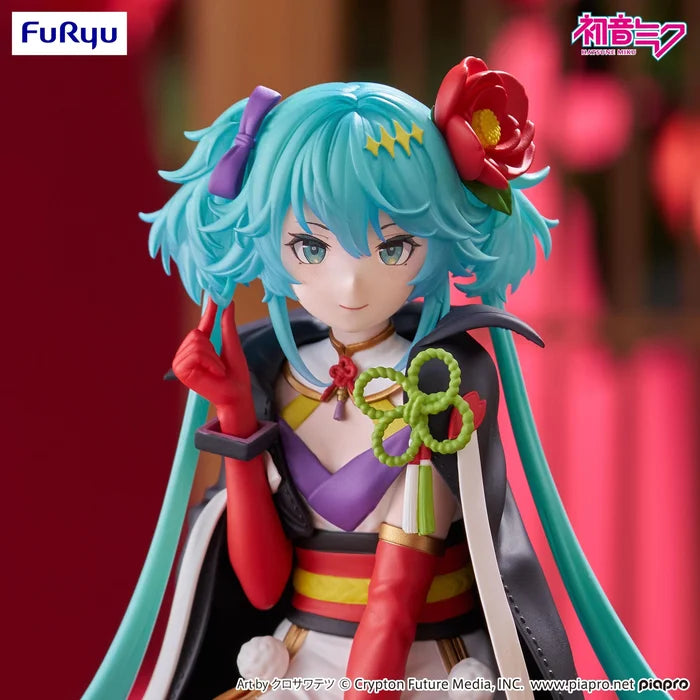 FuRyu: Hatsune Miku (Flower Fairy - Camellia) Noodle Stopper Figure