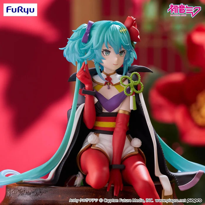 FuRyu: Hatsune Miku (Flower Fairy - Camellia) Noodle Stopper Figure