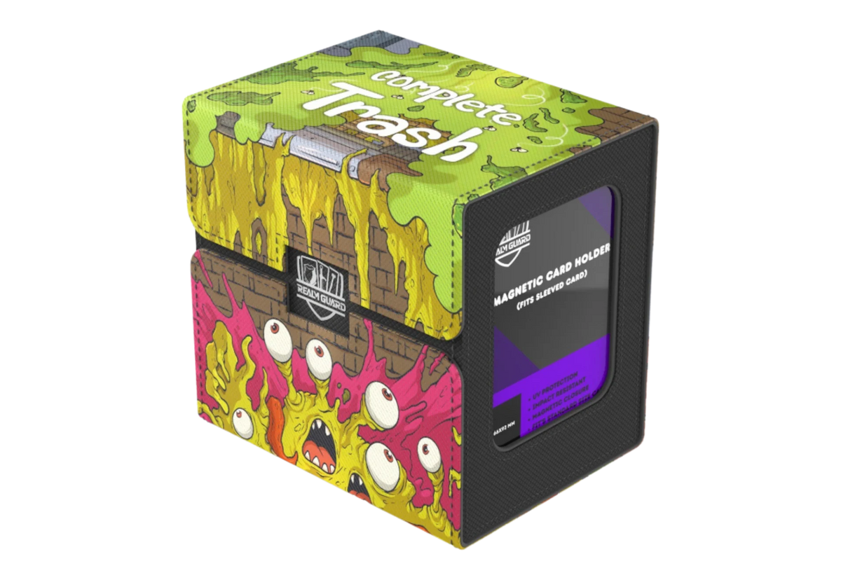 Realm Guard Windowed Deck Box: Complete Trash