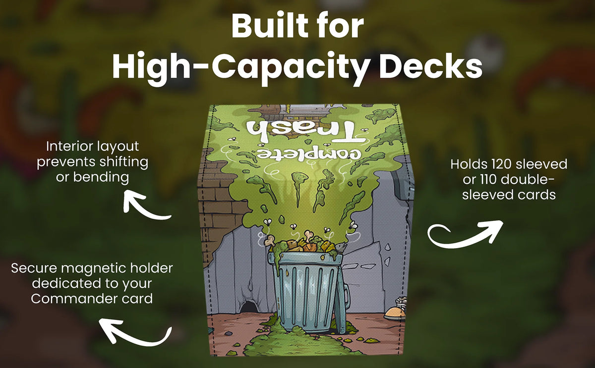 Realm Guard Windowed Deck Box: Complete Trash