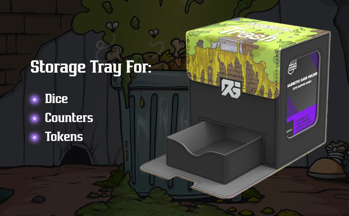 Realm Guard Windowed Deck Box: Complete Trash