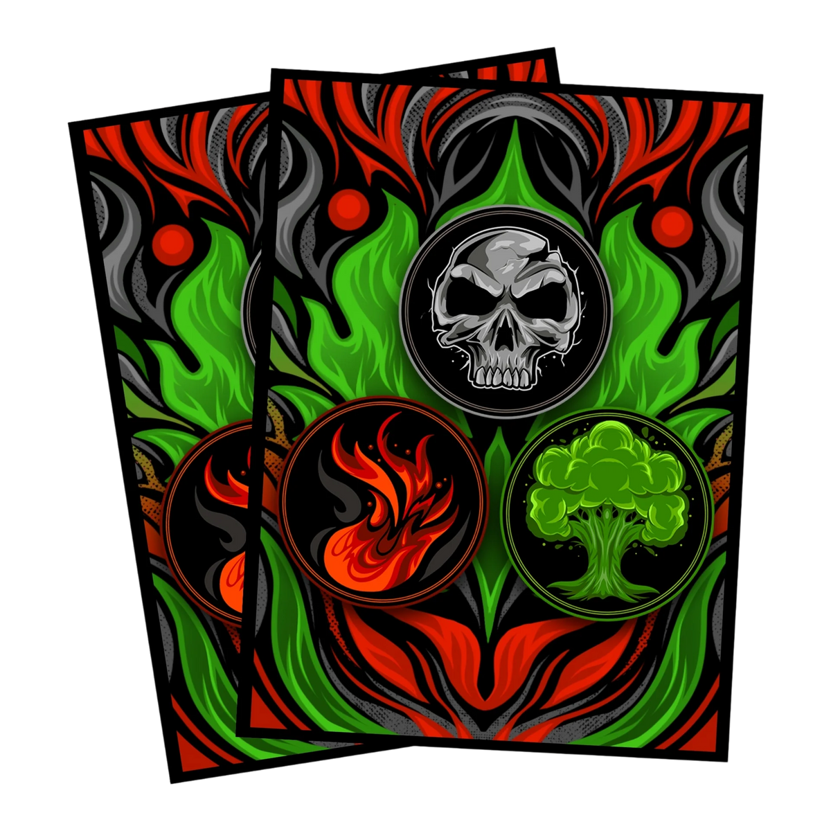 Realm Guard Color Combo Card Sleeves - Jund