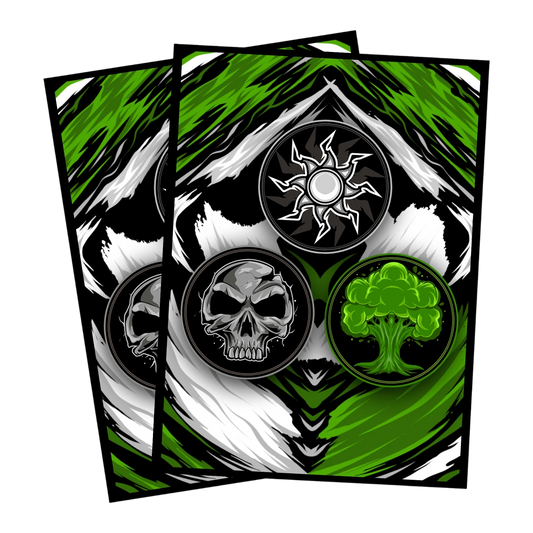Realm Guard Color Combo Card Sleeves - Abzan