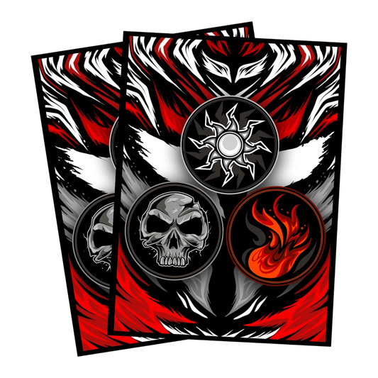 Realm Guard Color Combo Card Sleeves - Mardu