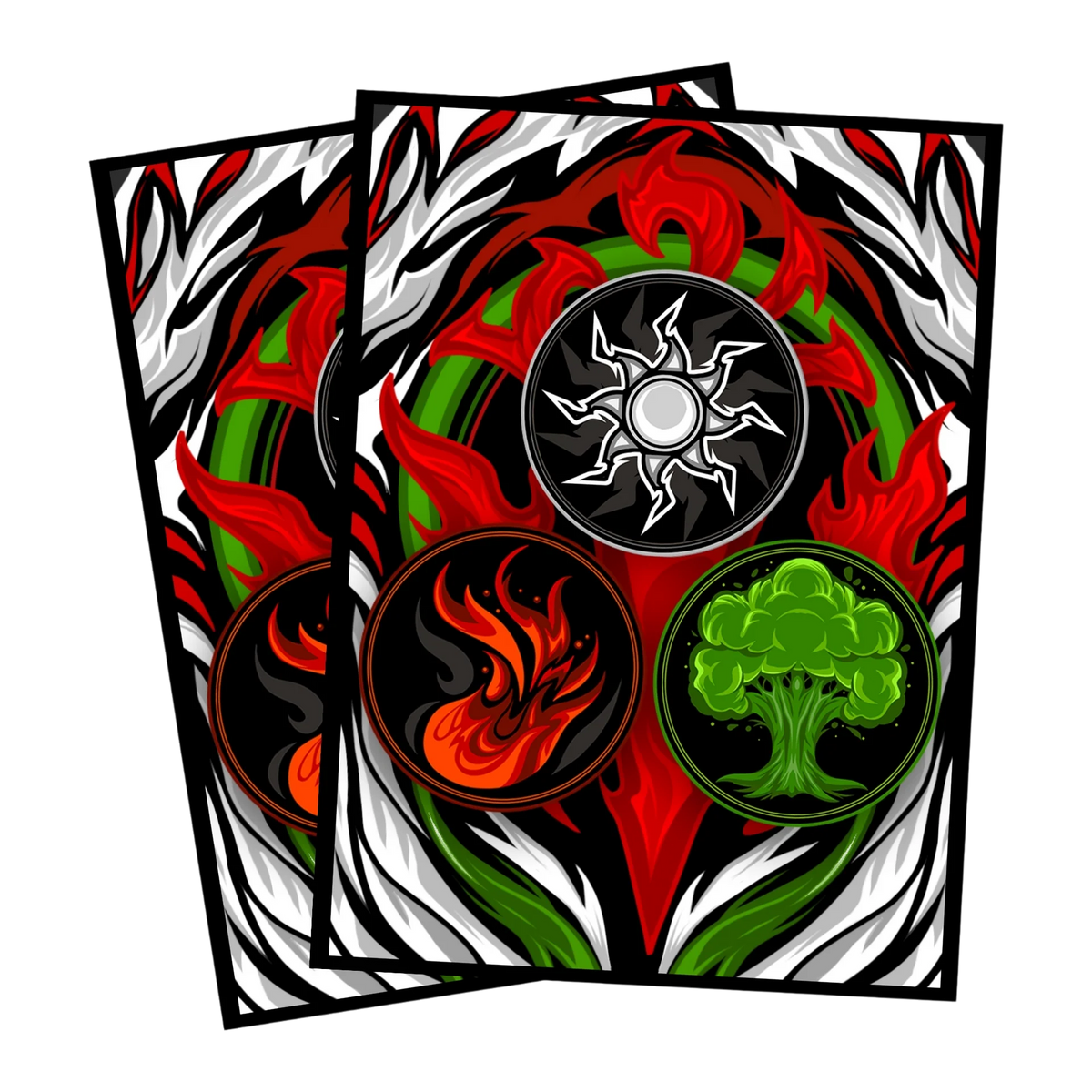 Realm Guard Color Combo Card Sleeves - Naya