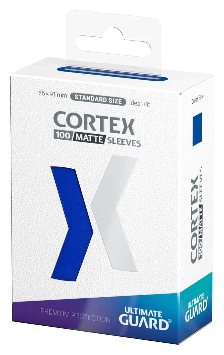 Cortex Standard Sleeves: Matte Blue (100ct.)