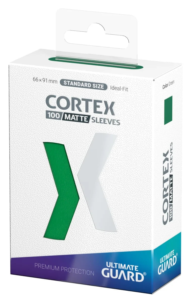 Cortex Standard Sleeves: Matte Green (100ct.)