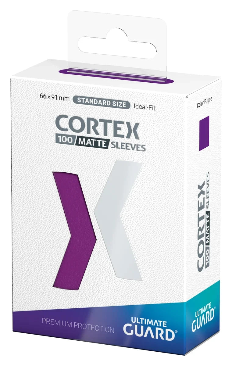 Cortex Standard Sleeves: Matte Purple (100ct.)