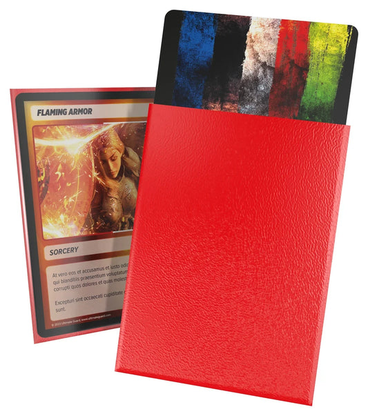 Cortex Standard Sleeves: Matte Red (100ct.)