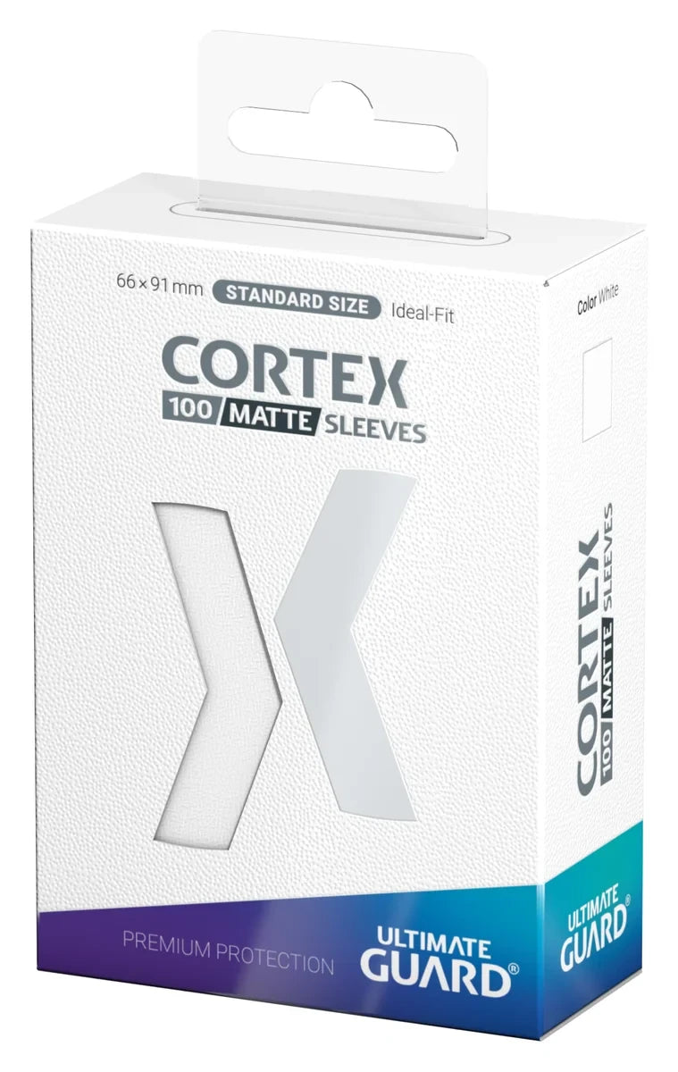 Cortex Standard Sleeves: Matte White (100ct.)