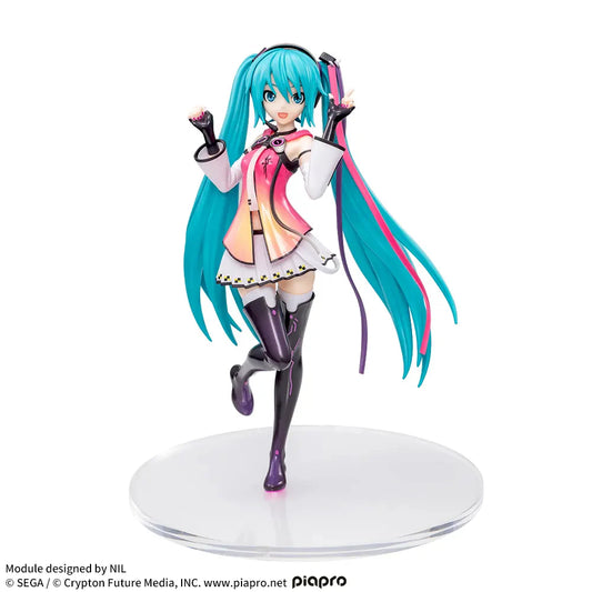 Hatsune Miku Project DIVA MEGA39's Luminasta Star Voice Figure, 7.1"