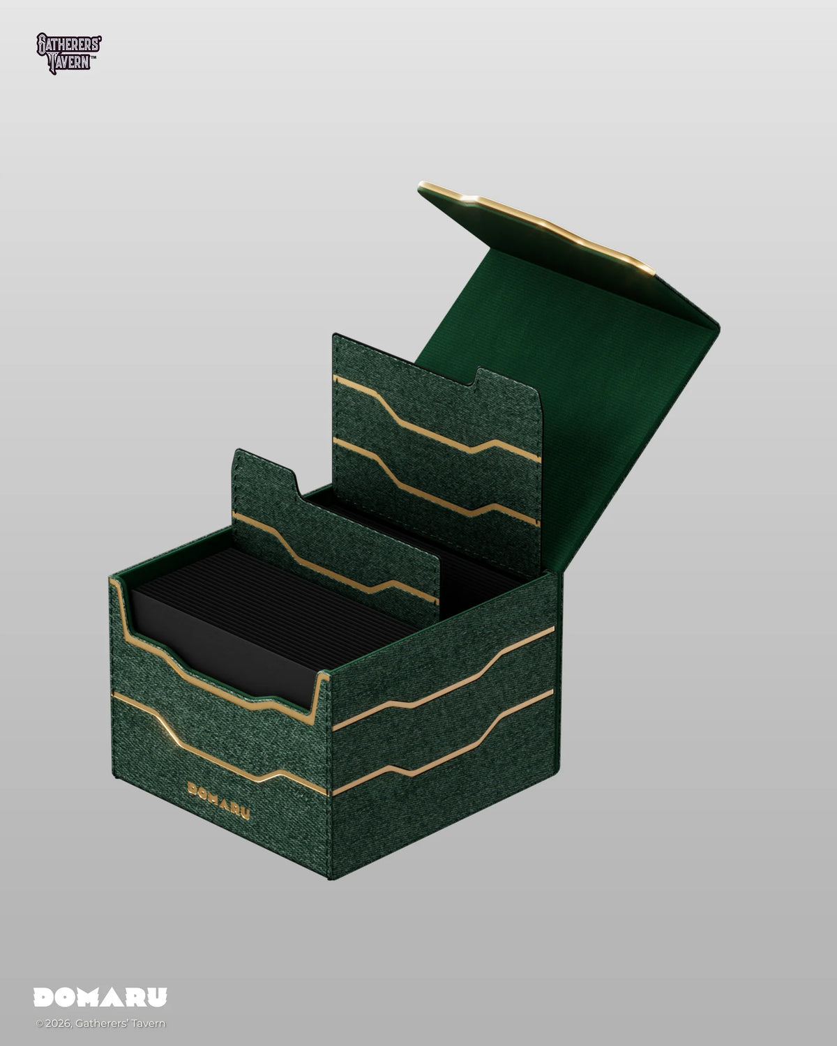 DOMARU - Armory Collection (Malachite) - Sideloading Deck Box 133+