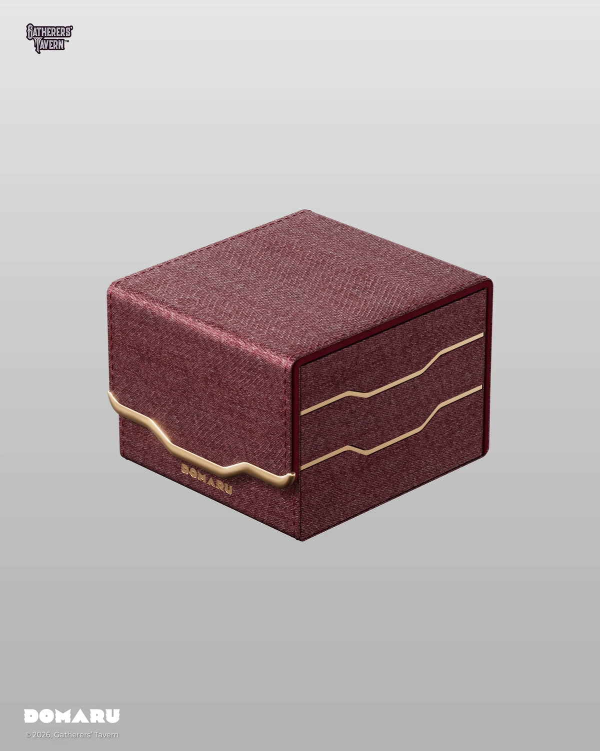 DOMARU - Armory Collection (Carnelian) - Sideloading Deck Box 133+