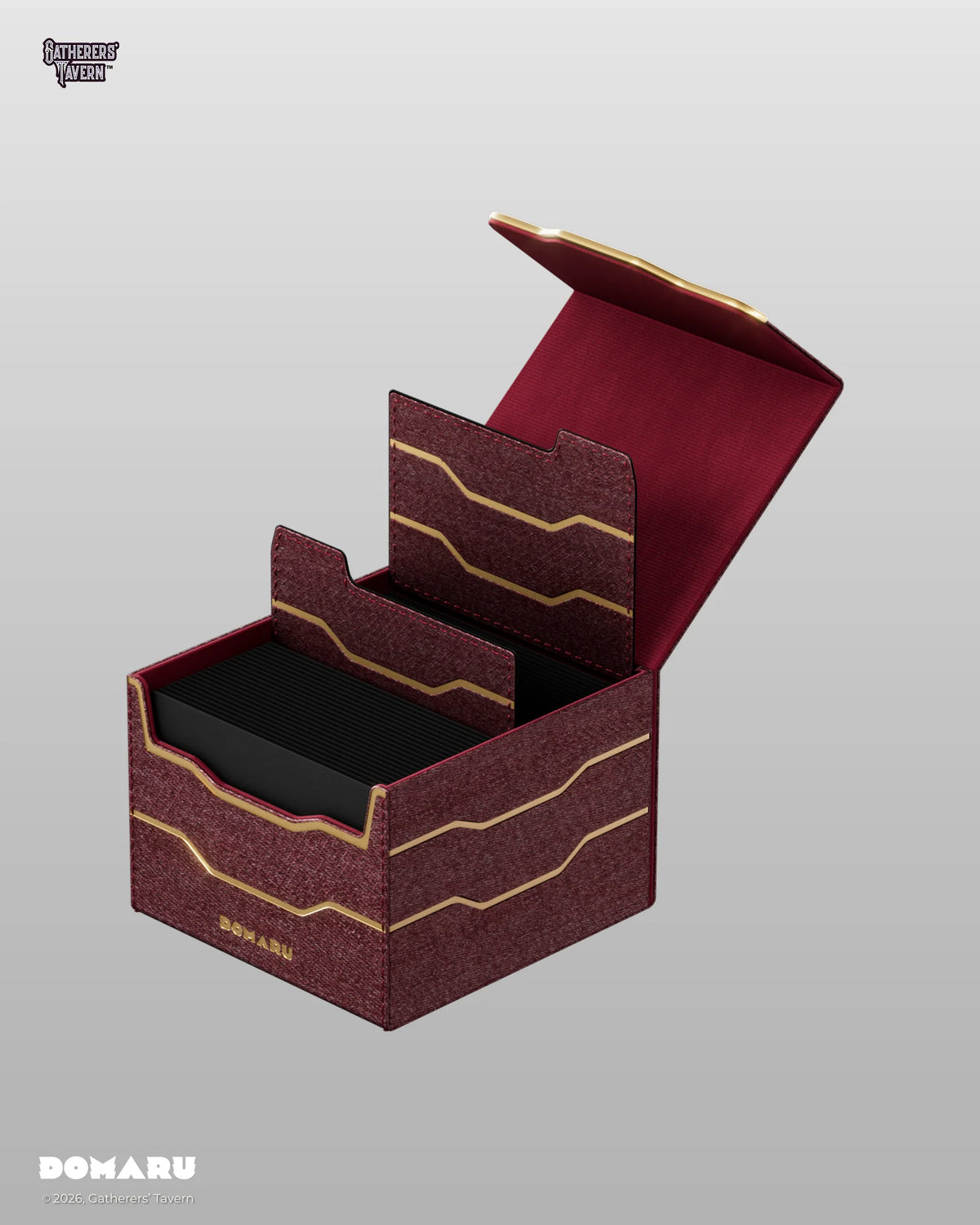 DOMARU - Armory Collection (Carnelian) - Sideloading Deck Box 133+