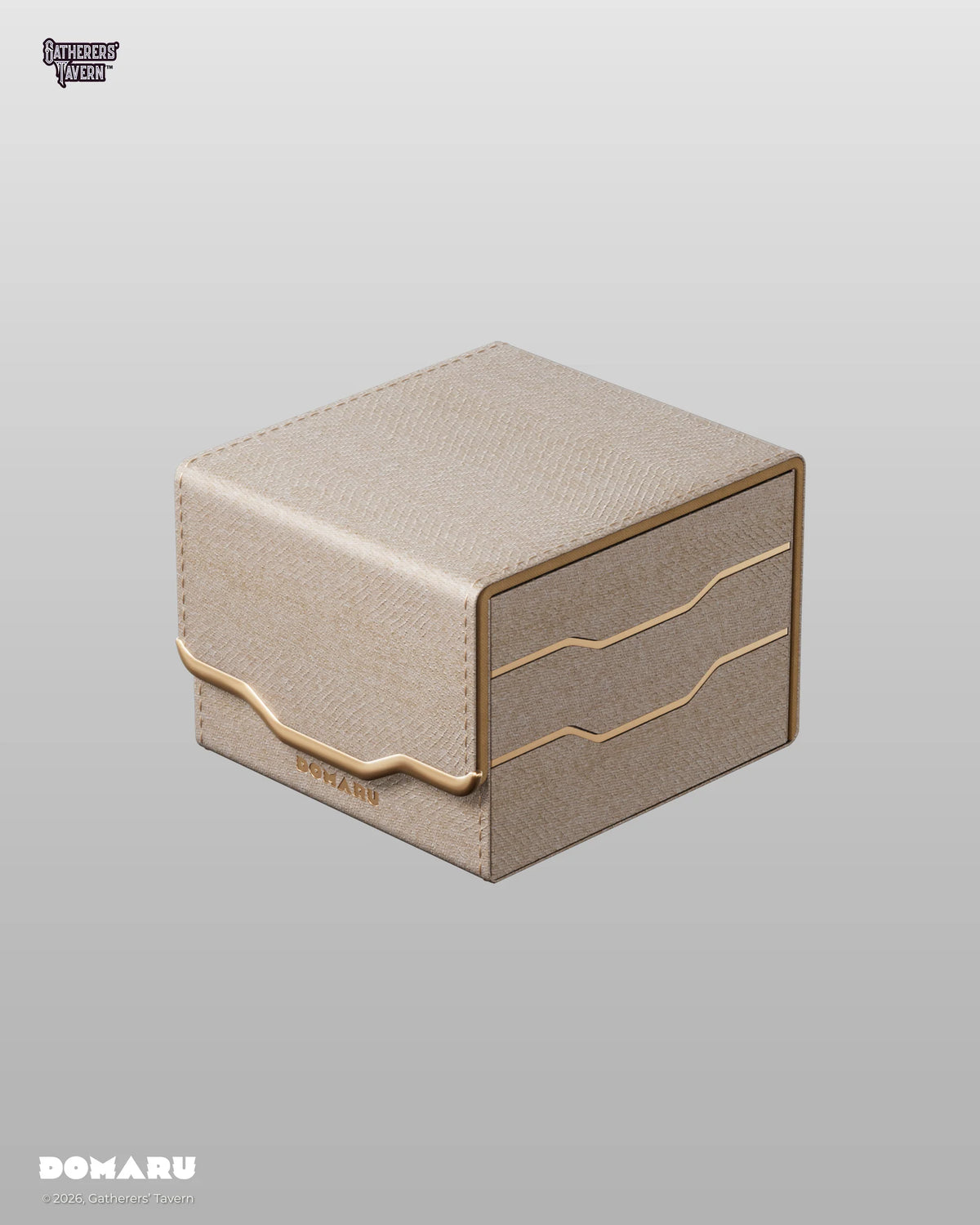 DOMARU - Armory Collection (Alabaster) - Sideloading Deck Box 133+