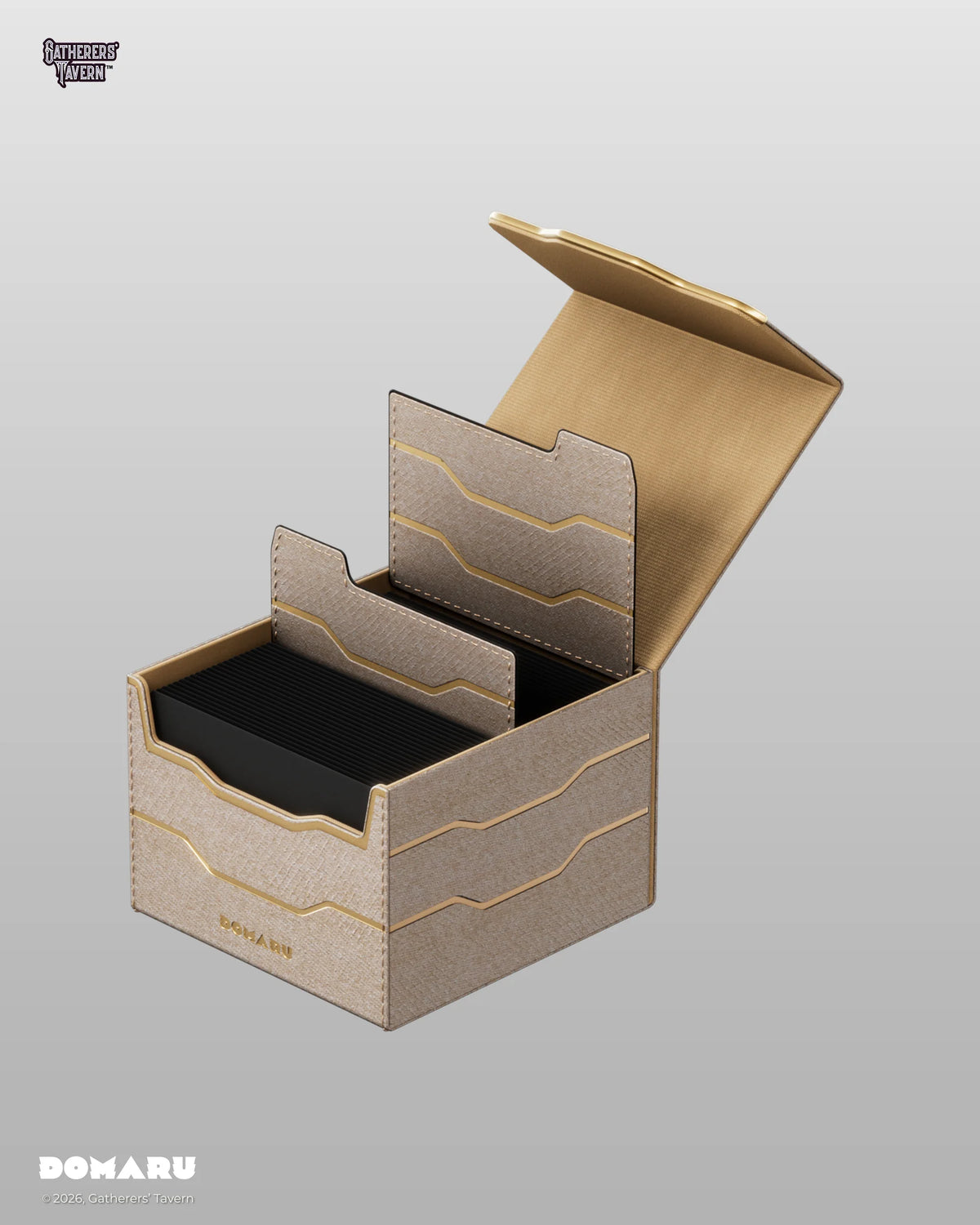 DOMARU - Armory Collection (Alabaster) - Sideloading Deck Box 133+