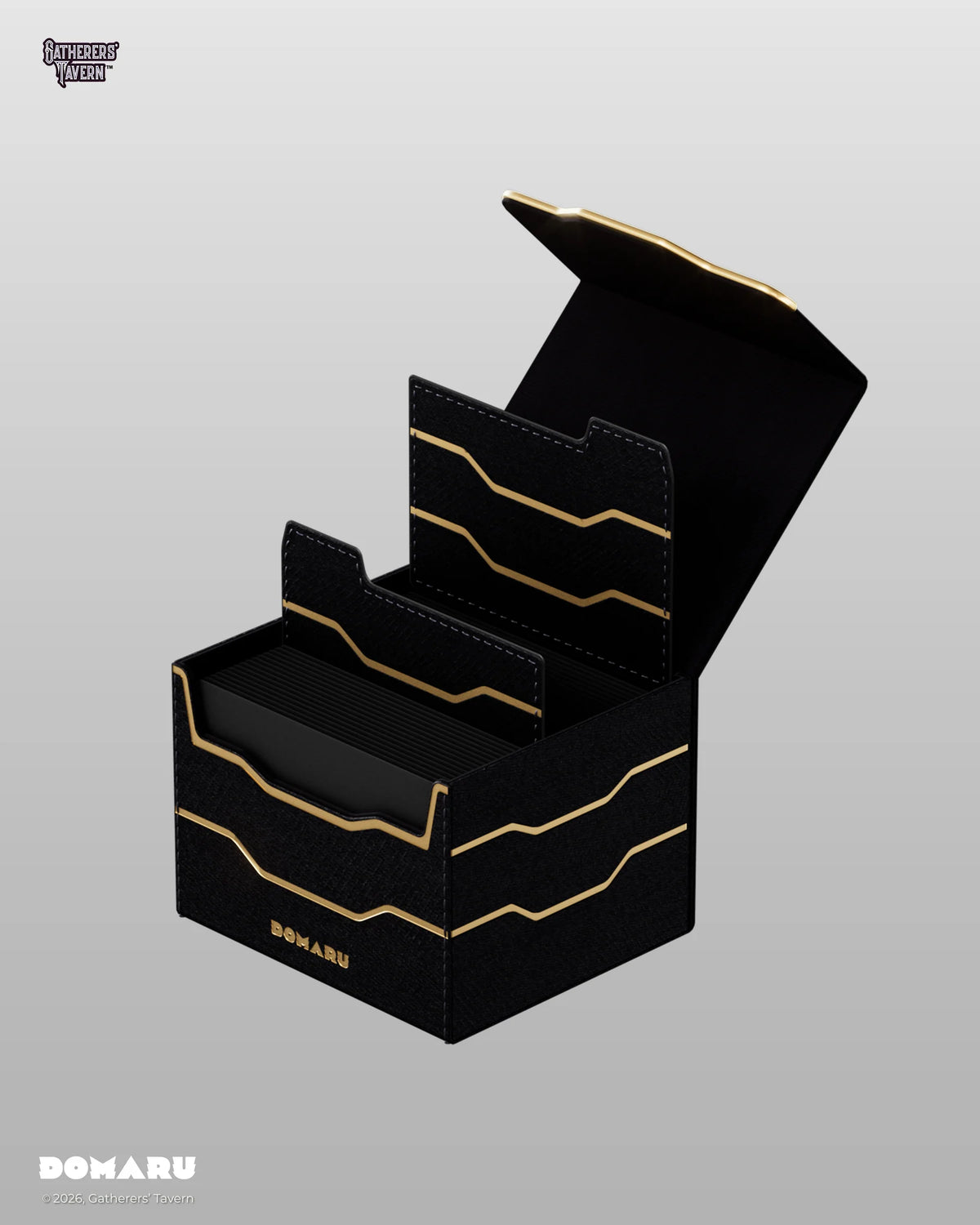 DOMARU - Armory Collection (Obsidian) - Sideloading Deck Box 100+