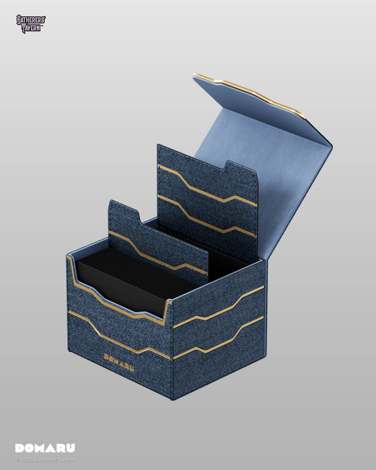 DOMARU - Armory Collection (Lazulite) - Sideloading Deck Box 100+