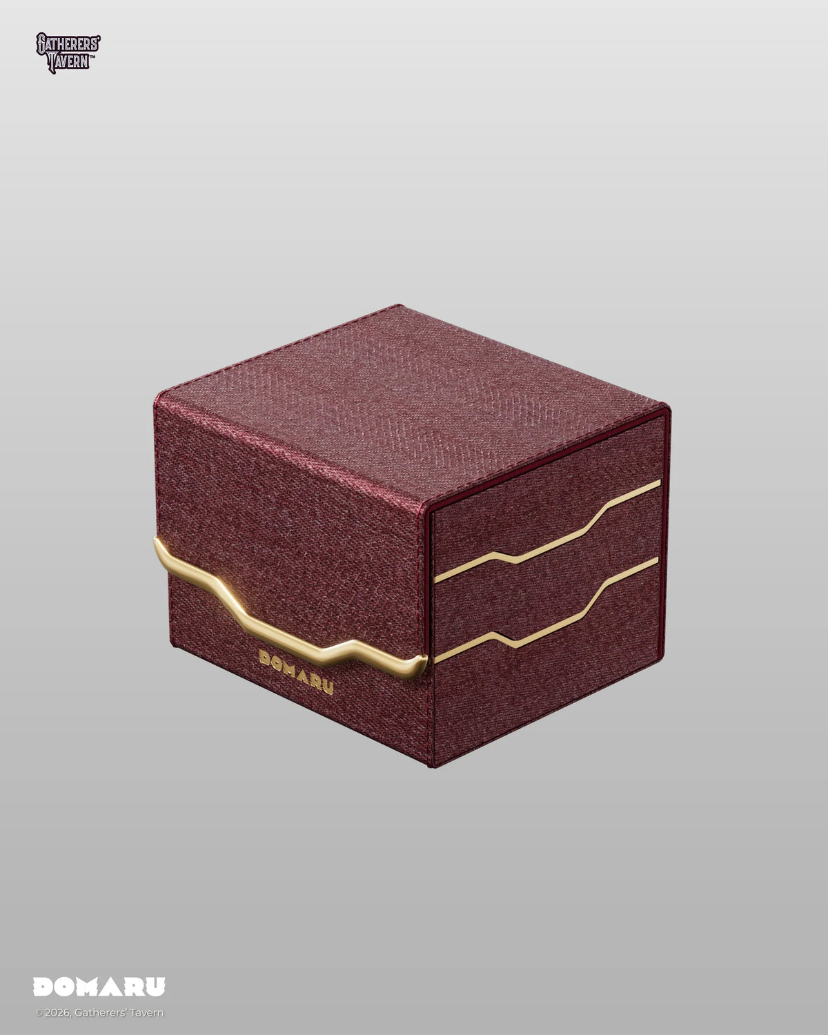 DOMARU - Armory Collection (Carnelian) - Sideloading Deck Box 100+