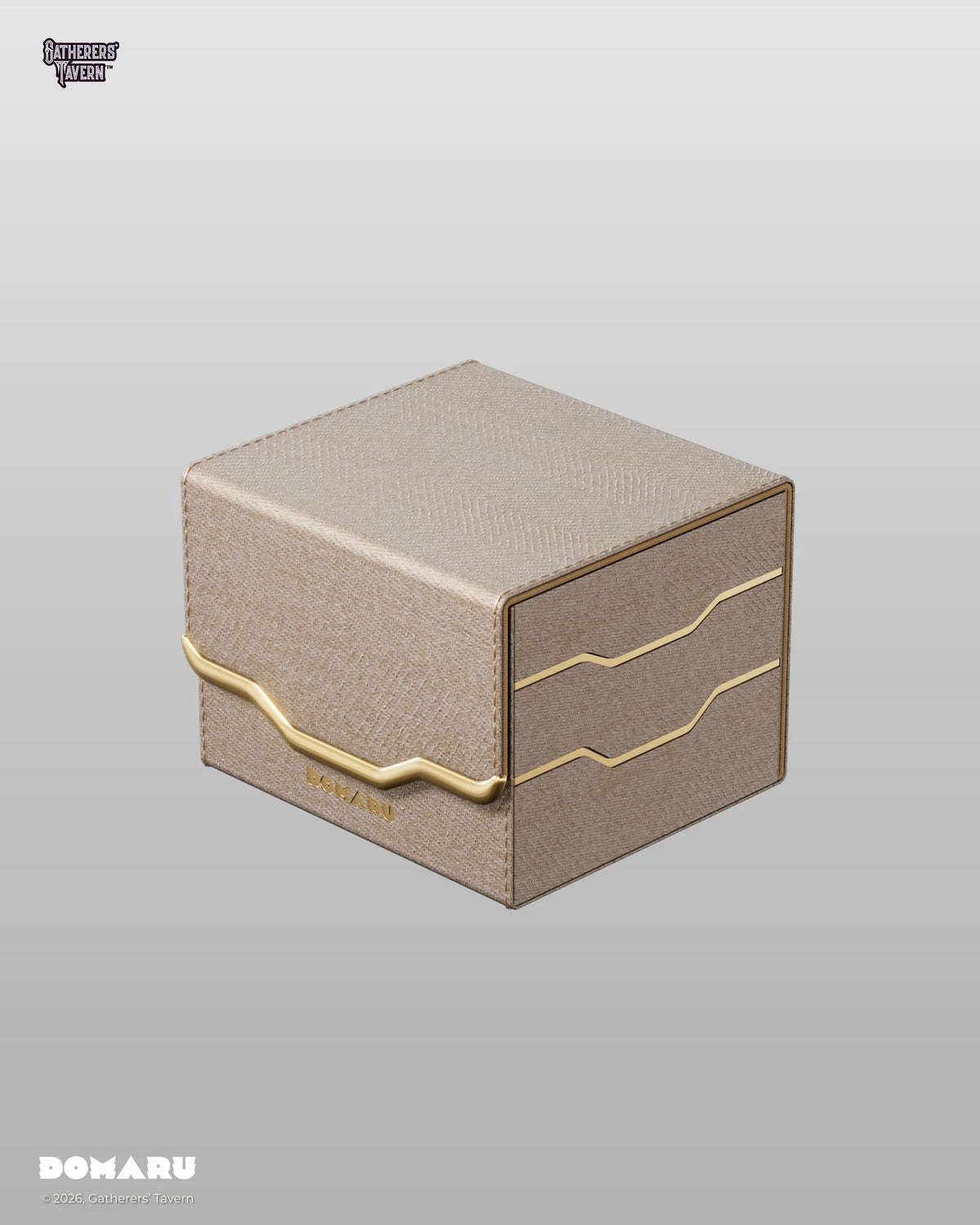 DOMARU - Armory Collection (Alabaster) - Sideloading Deck Box 100+
