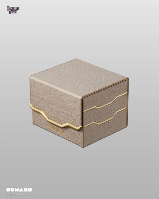 DOMARU - Armory Collection (Alabaster) - Sideloading Deck Box 100+