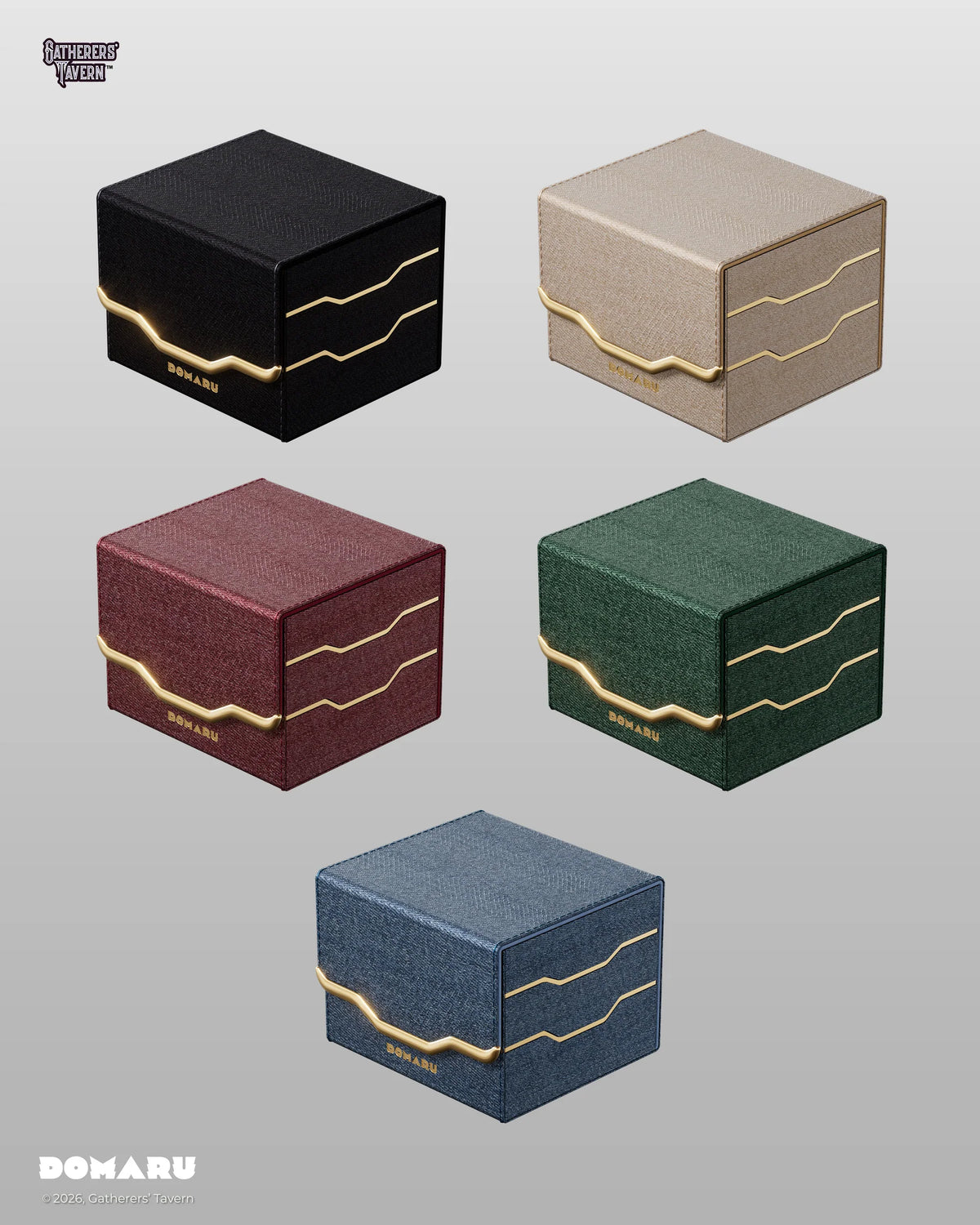 DOMARU - Armory Collection (Alabaster) - Sideloading Deck Box 100+