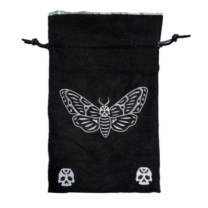 Black Oak Workshop Dice Bag: Death's Head Moth