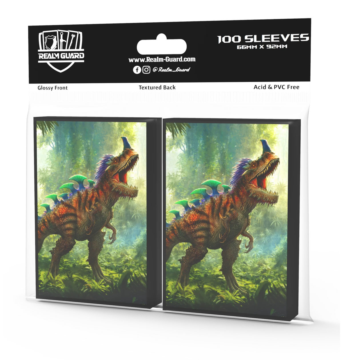 Realm Guard Card Sleeves - Dinosaur V2