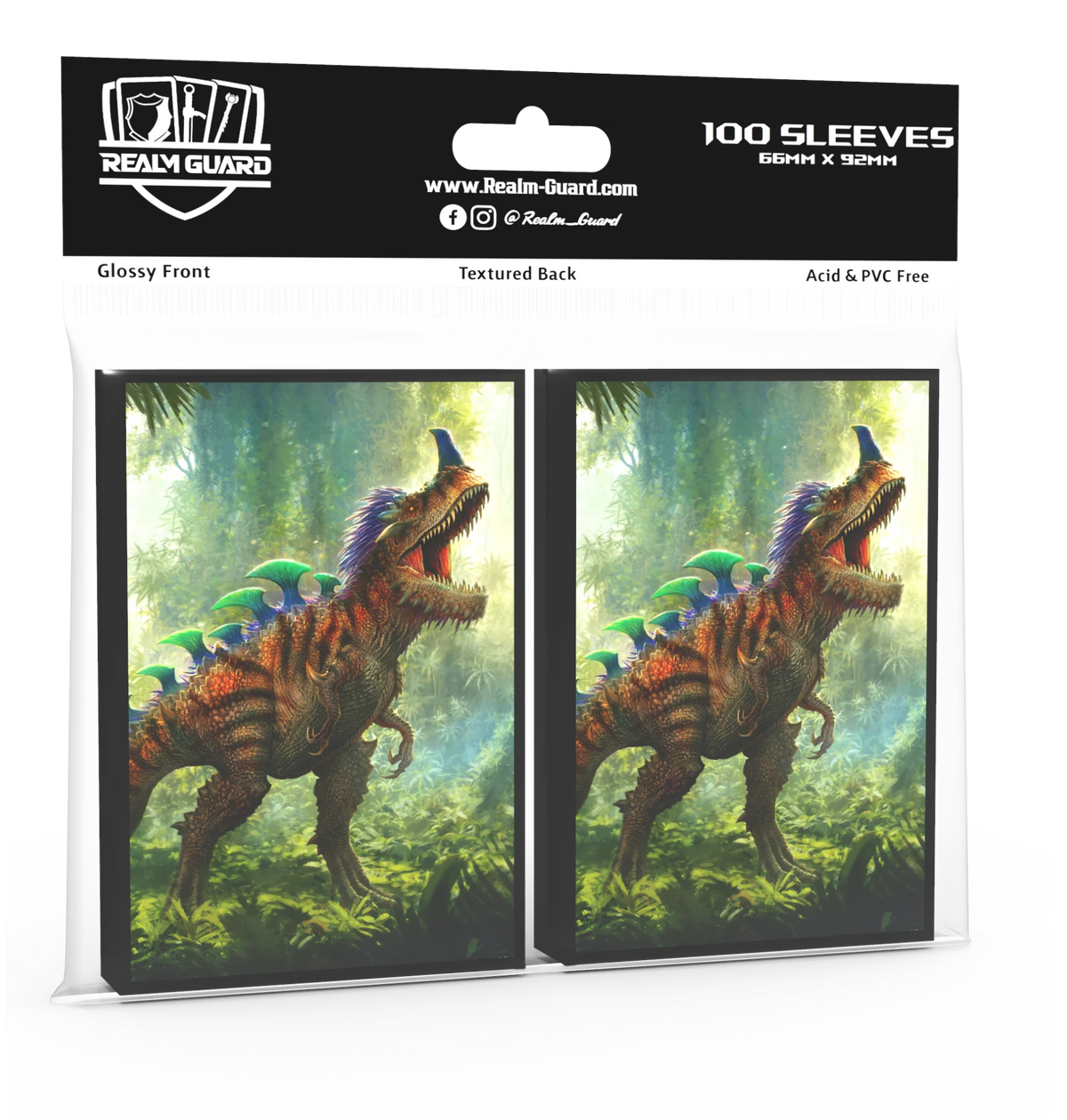Realm Guard Card Sleeves - Dinosaur V2
