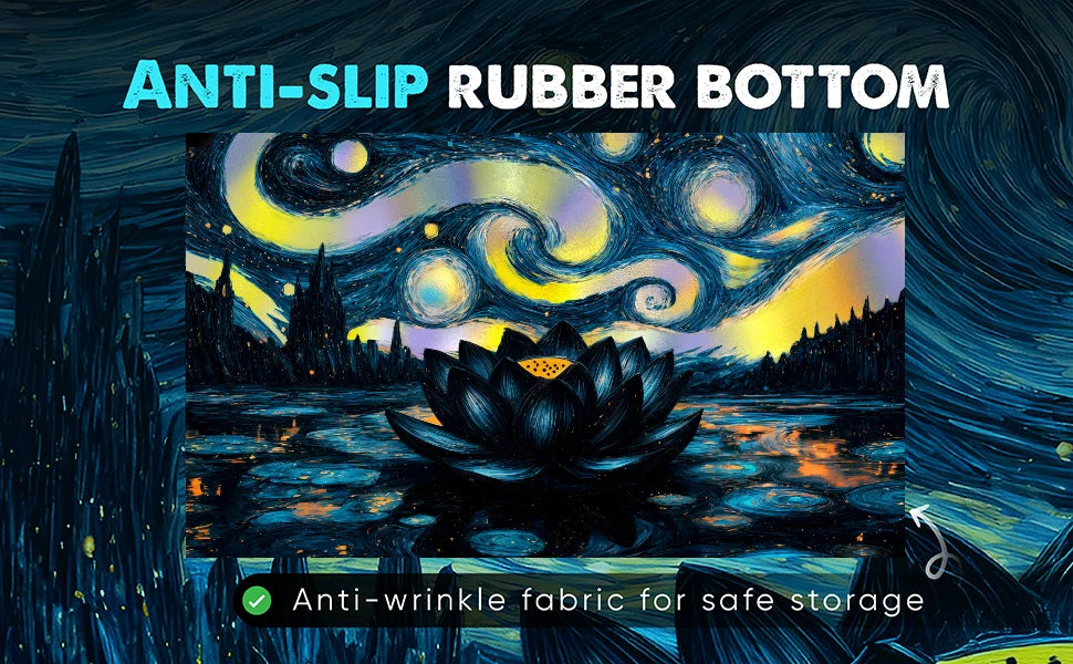 Realm Guard Playmat - Starry Black Lotus (Foil)