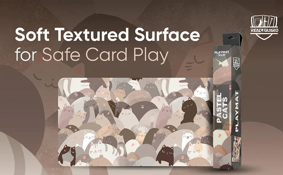 Realm Guard Playmat - Pastel Cats