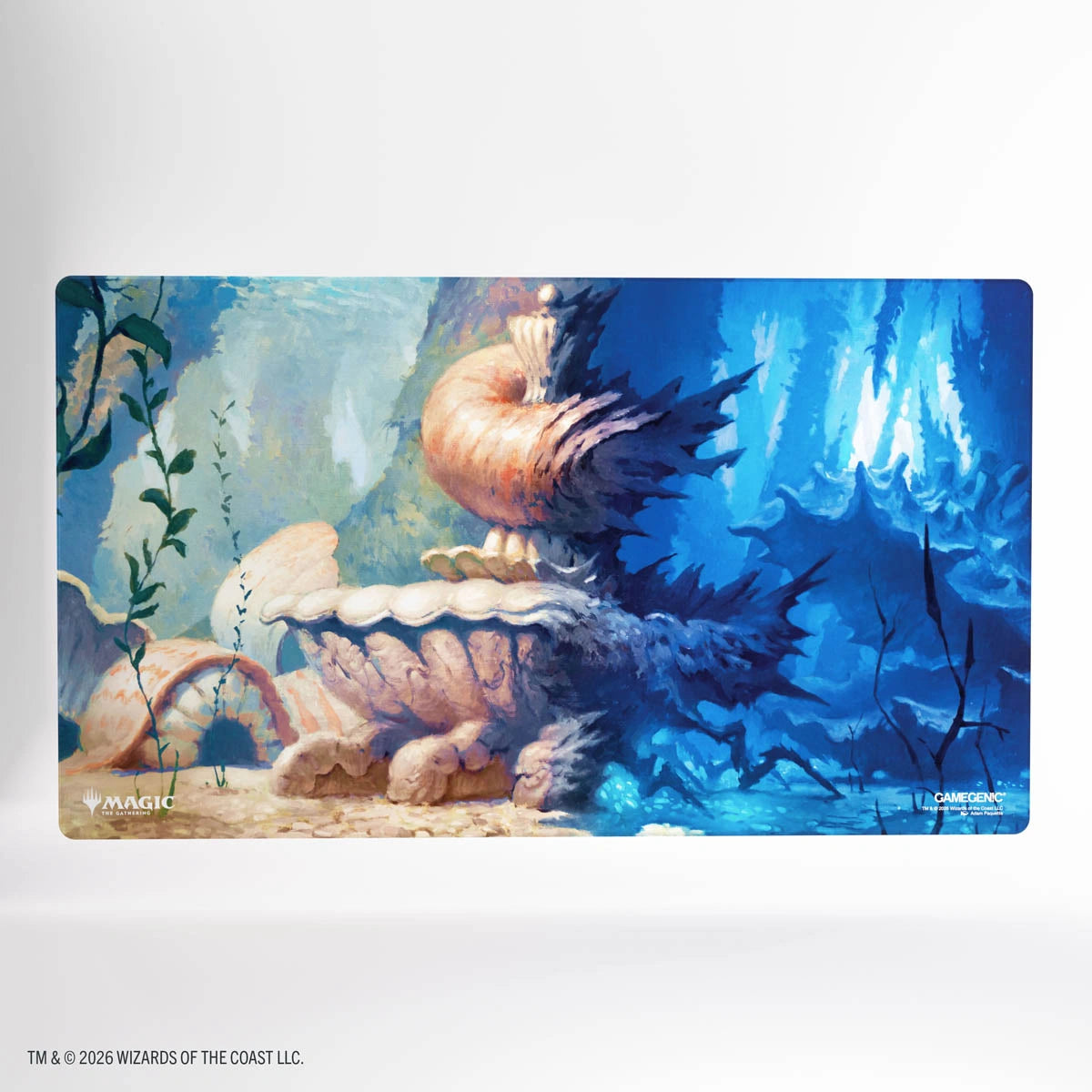 Lorwyn Eclipsed Playmat - Hallowed Fountain (Holofoil)
