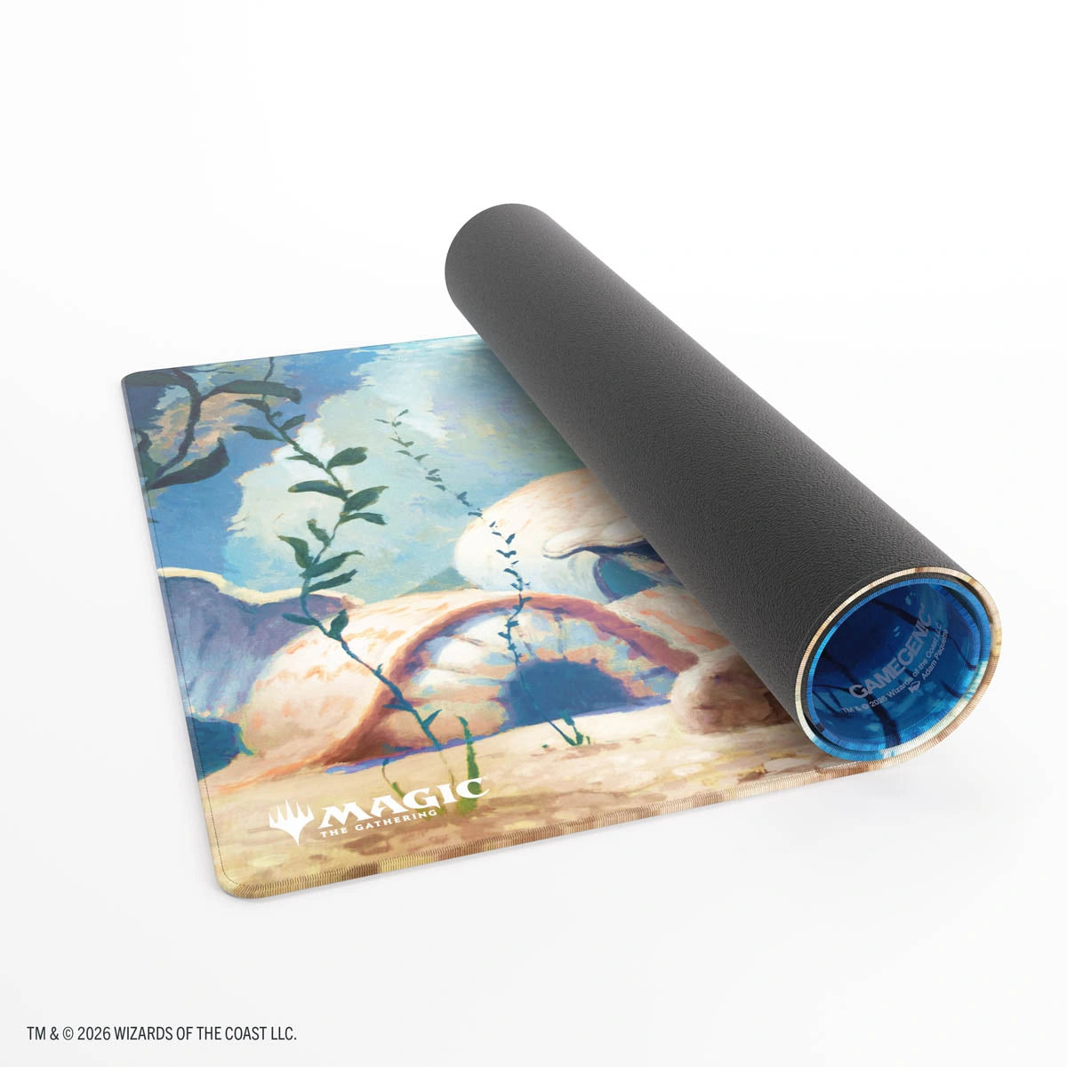 Lorwyn Eclipsed Playmat - Hallowed Fountain (Holofoil)
