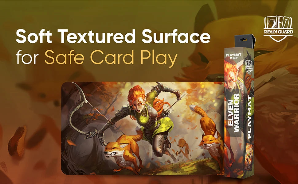 Realm Guard Playmat - Elven Warrior