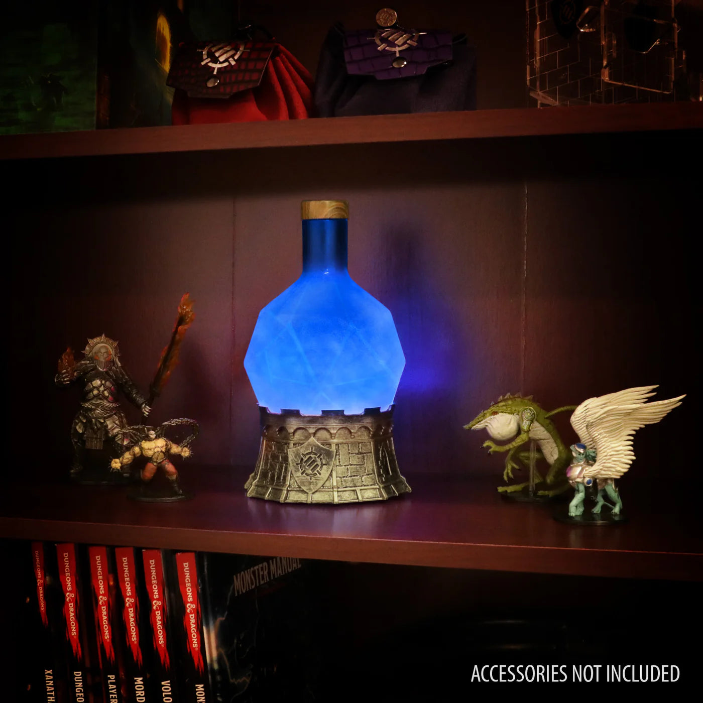ENHANCE Gaming Sorcerer's Potion Light with Swirling Mystical Brew (Blue)