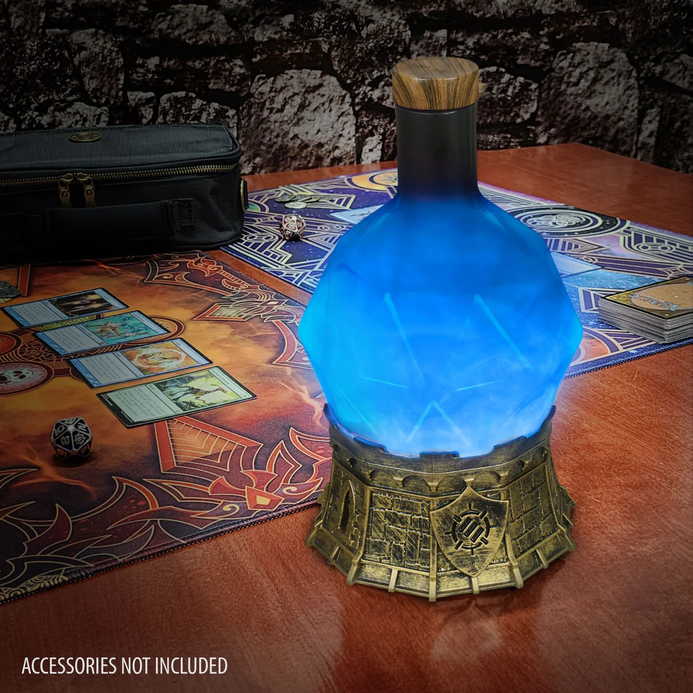 ENHANCE Gaming Sorcerer's Potion Light with Swirling Mystical Brew (Blue)