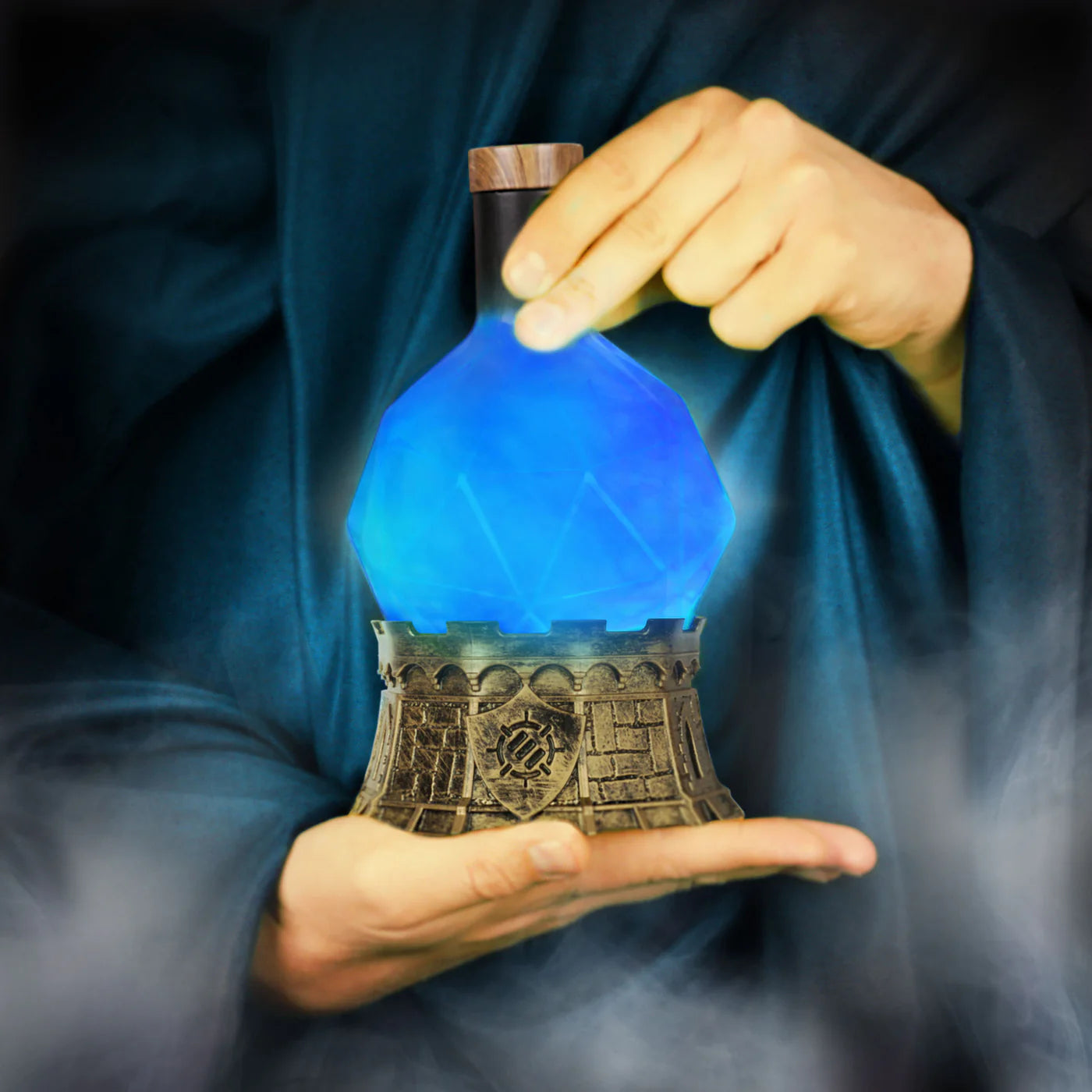 ENHANCE Gaming Sorcerer's Potion Light with Swirling Mystical Brew (Blue)