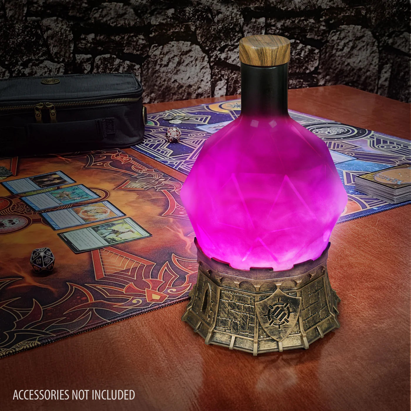 ENHANCE Gaming Sorcerer's Potion Light with Swirling Mystical Brew (Purple)