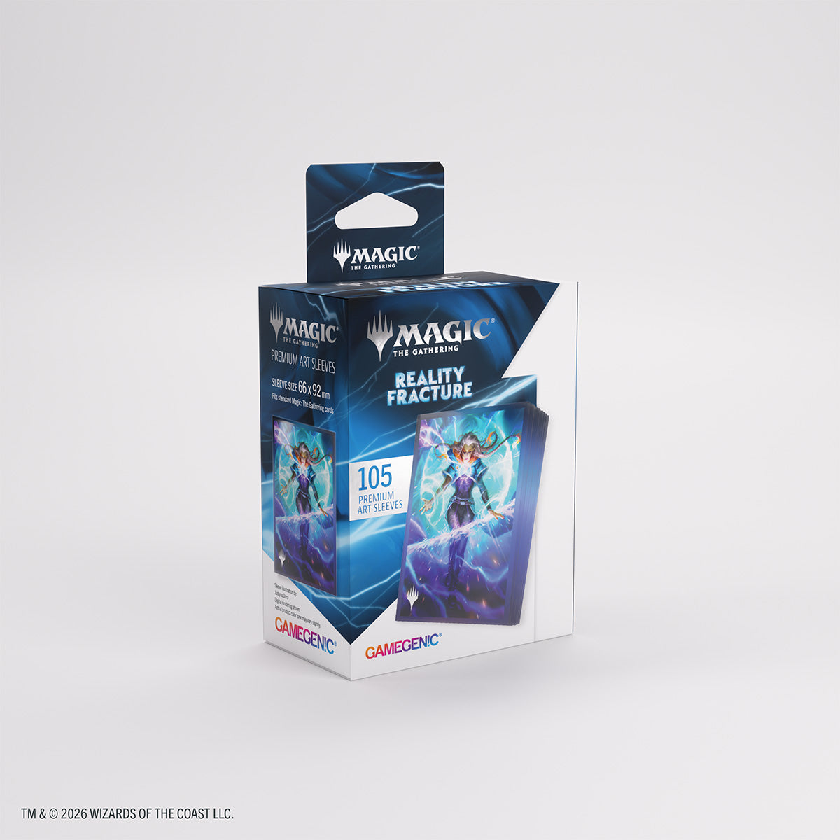Gamegenic Standard Reality Fracture Art Sleeves: Entrust the Spark (105ct.)