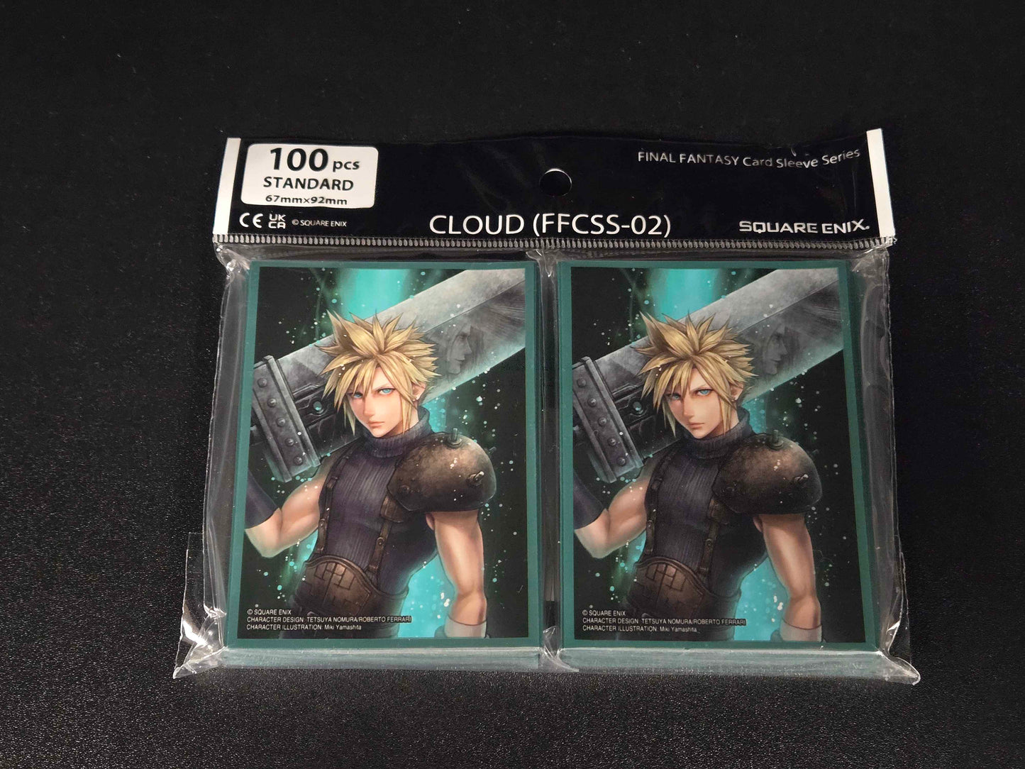 Square Enix Standard Sleeves: Final Fantasy VII - Cloud (FFCSS-02) (100ct.)