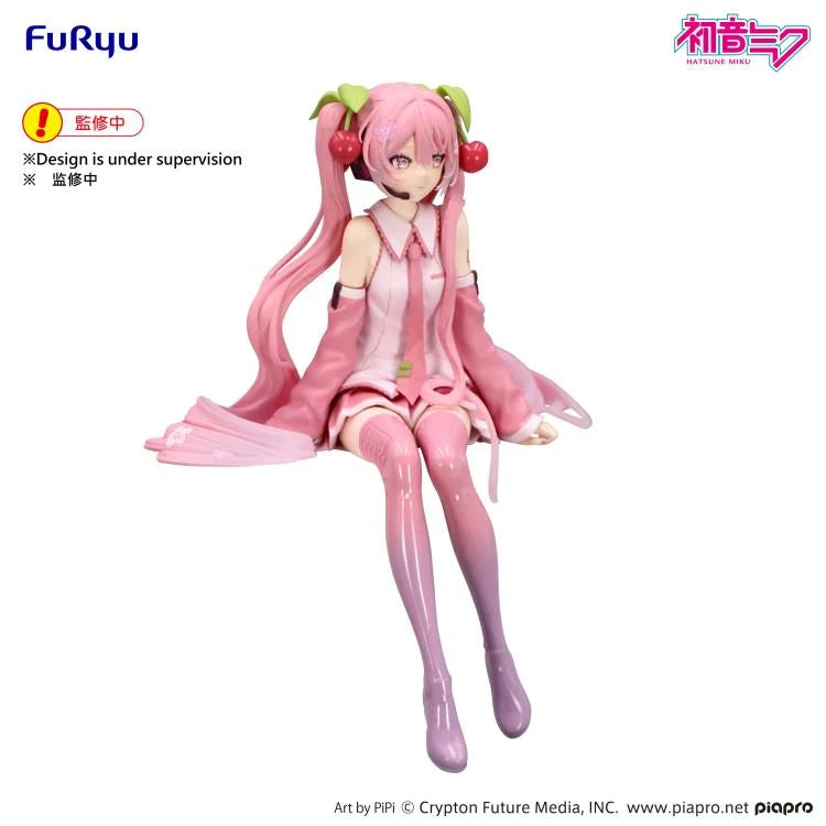 FuRyu: Hatsune Miku (Sakura Miku 2026) Noodle Stopper Figure