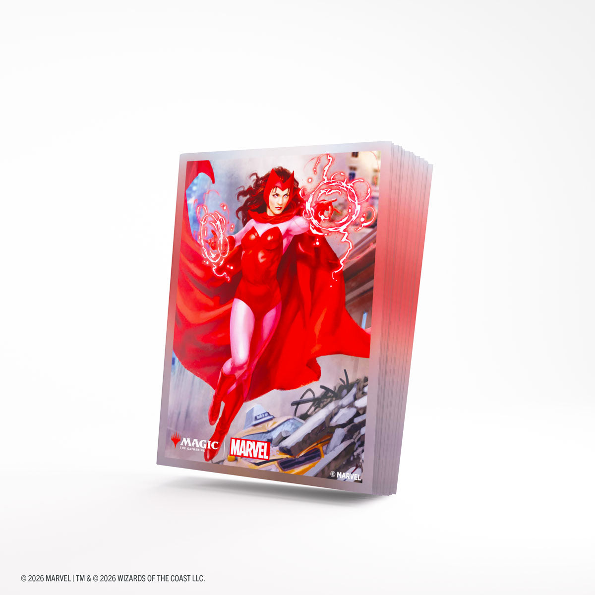 Gamegenic Standard Marvel Super Heroes Art Sleeves: The Scarlet Witch (105ct.)