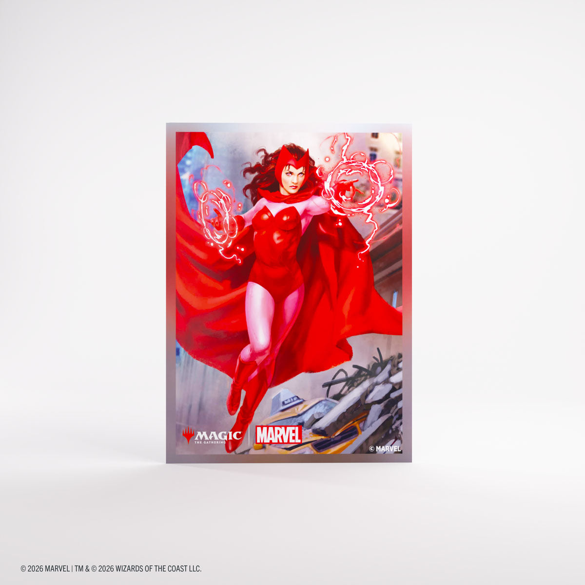 Gamegenic Standard Marvel Super Heroes Art Sleeves: The Scarlet Witch (105ct.)