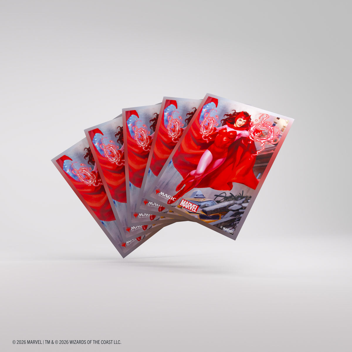 Gamegenic Standard Marvel Super Heroes Art Sleeves: The Scarlet Witch (105ct.)