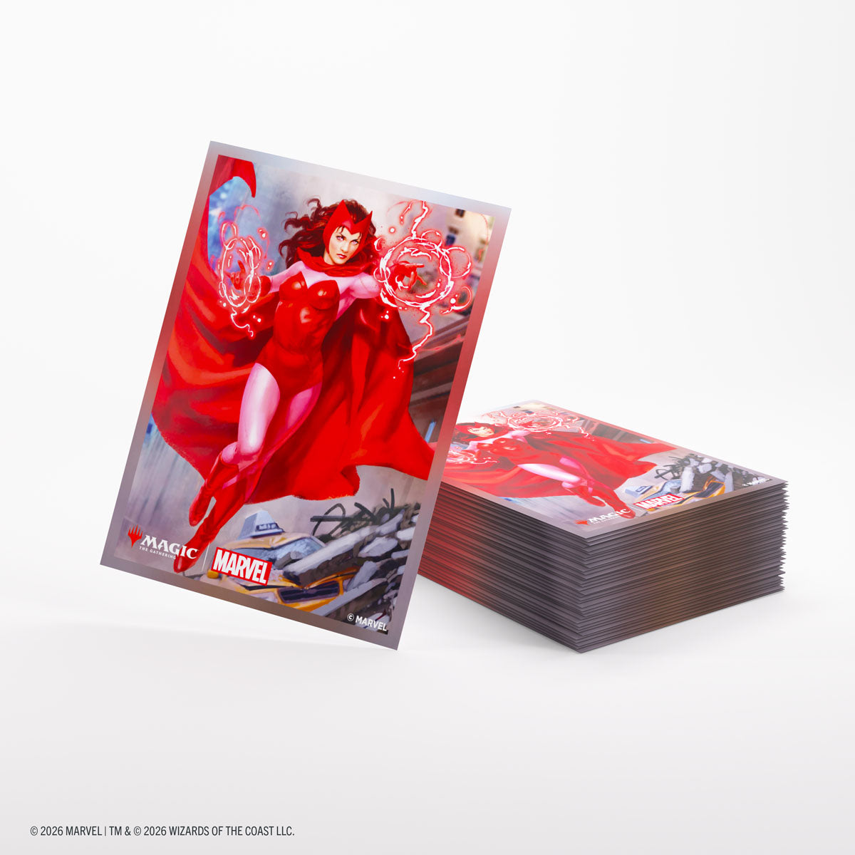 Gamegenic Standard Marvel Super Heroes Art Sleeves: The Scarlet Witch (105ct.)