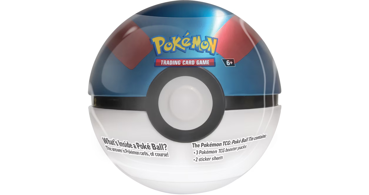 Poke Ball Tin (Great Ball/Winter 2025)