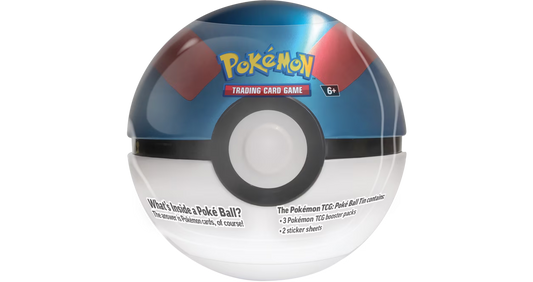 Poke Ball Tin (Great Ball/Winter 2025)