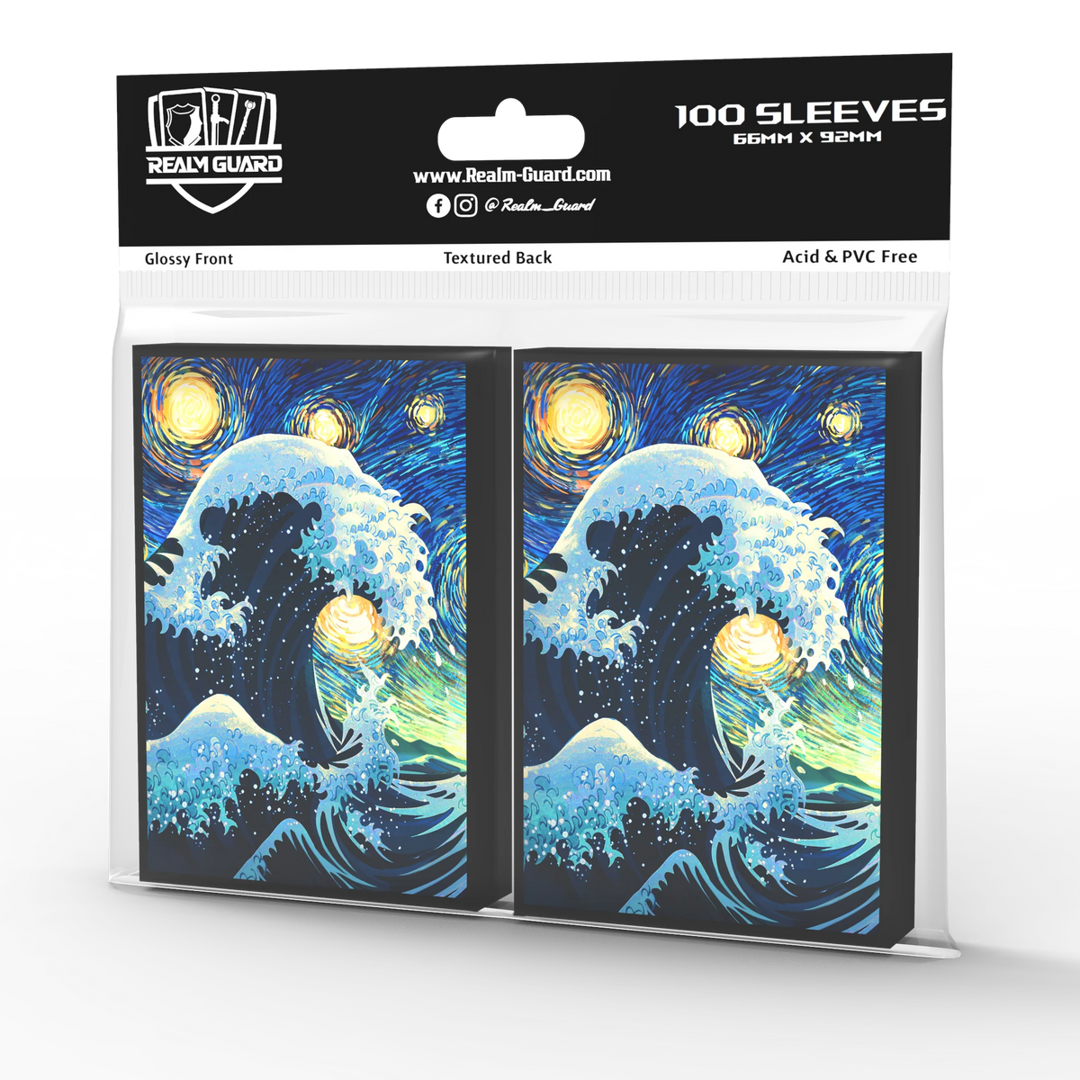 Realm Guard Card Sleeves (Graphene Series) - Great Starry Wave