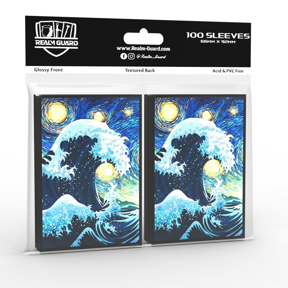 Realm Guard Card Sleeves (Graphene Series) - Great Starry Wave